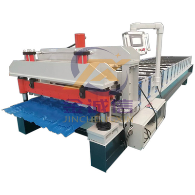 5.5kW Glazed Tile Making Machine Low Noise PLC And Converter Controlling System