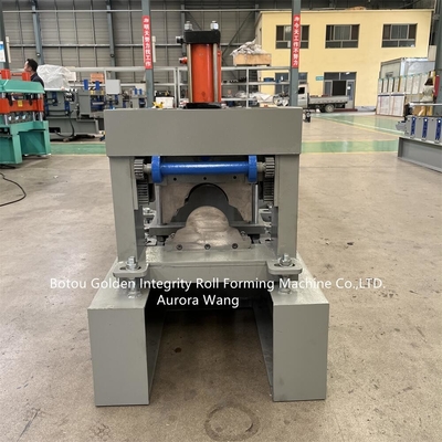 Customized Shape Roof Corner Ridge Peak Gable Roof Ridge Cover Cap Roll Forming Machine
