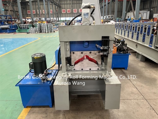 2022 year popular sell galvanized steel roofing barge board cover ridge cap roll forming machine with factory price