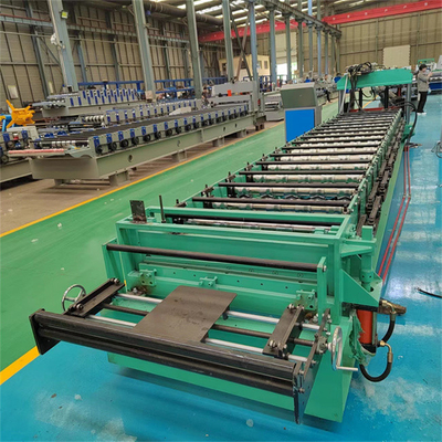 Metal Iron Glazed Roof Tile Roll Forming Machine 0.3-0.8mm Thinckness