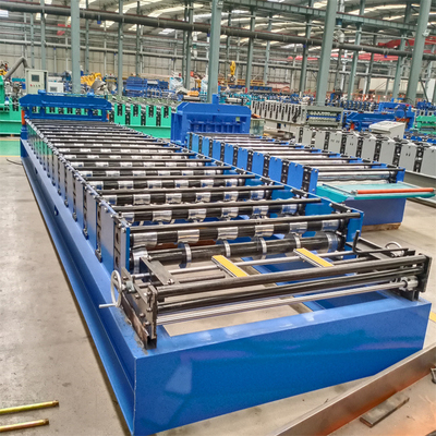 Customized Metal Color Steel Galvanized Trapezoidal IBR 6 Rib Roof Panel Roll Forming Machine