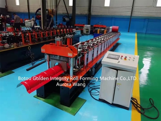 Good Quality Galvanized Roof Ridge Cap Cover Production Line Machine With Factory Price