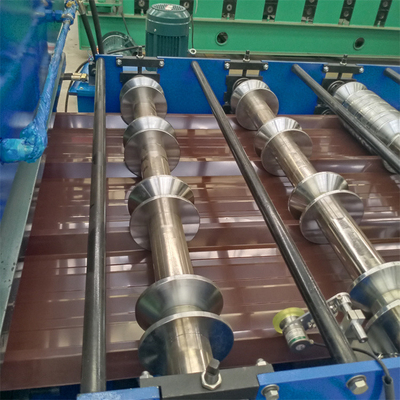 Pre Painted Steel Galvanized Ibr Roof Panel Roll Forming Machine For Wall Panel