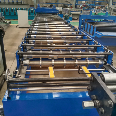 Metal Color Steel Galvanized Trapezoidal Roof Panel Roll Forming Machine For Wall Panel