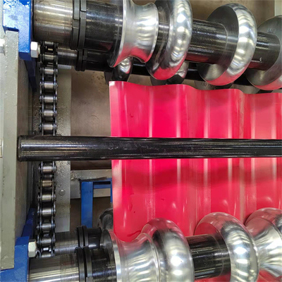 China manufacture corrugated sheet roll forming machine used for roof wall panel sheet