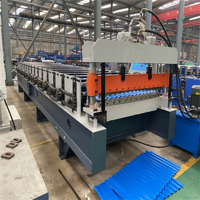 High speed 30m/min corrugated steel panel roll forming machine corrygated tile making machine