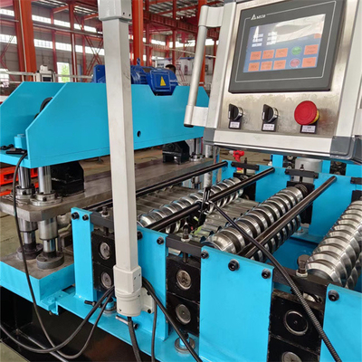 PLC System Corrugated Sheet Roll Forming Machine High Speed 0.3mm-0.8mm