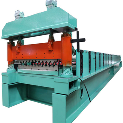 Color Steel Corrugated Sheet Metal Machine PLC Control Hydraulic Station