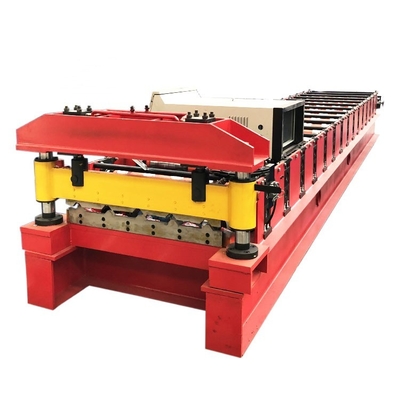 Color Steel Roof Panel Roll Forming Machine Suitable GI PPGI