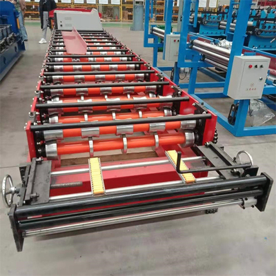 Color Steel Roof Panel Roll Forming Machine Suitable GI PPGI