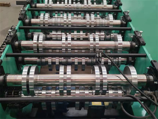 0.8mm-1.5mm Floor Decking Roll Forming Machine galvanized High Speed