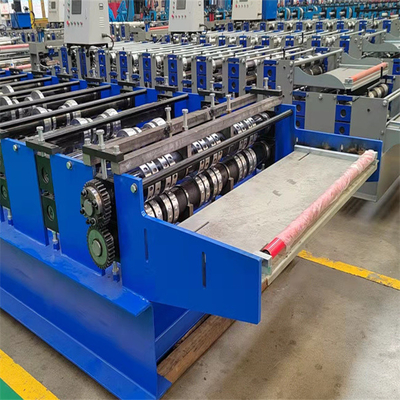 5kw Floor Decking Roll Forming Machine 10-15m/min Roofing Metal Forming Machine