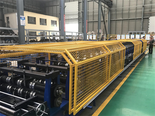 Metal Deck Roll Former PLC and Converter with protective cover