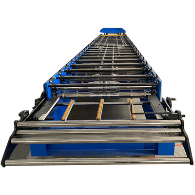 building Roof Deck Roll Forming Machine PLC Control CE ISO certification