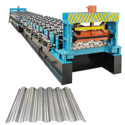 Roofing Floor Decking Roll Forming Machine Hydraulic System Cutting