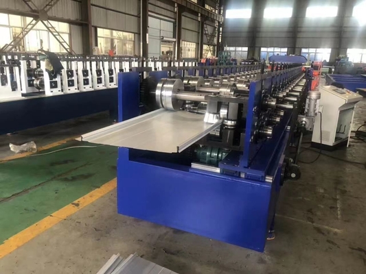 Snap Lock Self Lock Standing Seam Roof Roll Forming Machine 2.2KW