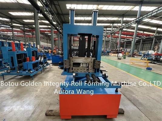 Customized Cold Roll Forming Machine Q235 Galvanized Steel Raw Material