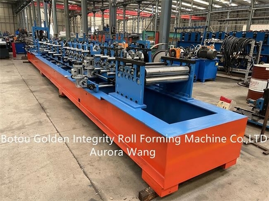 Customized Cold Roll Forming Machine Q235 Galvanized Steel Raw Material
