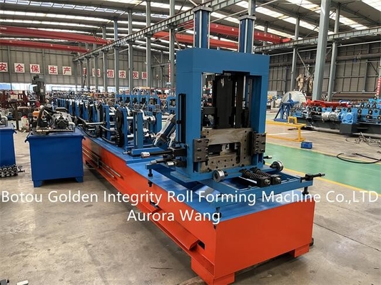 Width 80-300mm Channel Making Machine Building Construction CZ Purlin Roll Former