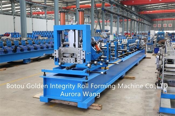 Steel Frame Z Purlin Machine Size Interchangeable 80-300mm CE ISO9001