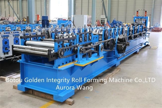 Steel Frame Z Purlin Machine Size Interchangeable 80-300mm CE ISO9001
