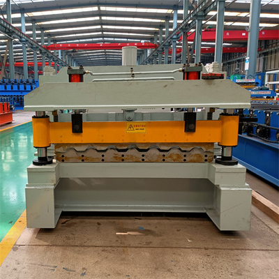 4kw Glazed Tile Roll Forming Machine For Construction Material Roof Sheets