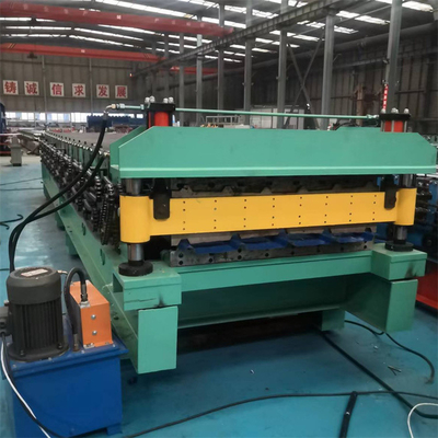 Corrugator Wall Sheet Roll Forming Machine 15m/min CE / ISO Certification