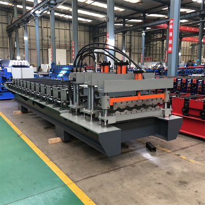 Metal Painted Coated Steel Roofing Tile Machine 15-20m/min Forming Speed
