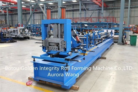 JCX Automatic C Purlin Roll Forming Machine 25m/min high speed