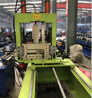 Hydraulic Cutting CZ Purlin Roll Forming Machine Quickly change High Speed