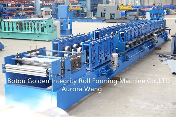 15kw CZ Purlin Roll Forming Machine 15-20m/min Steel Frame Roll Forming Machine