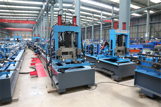 Aluminum Z Purlin Roll Forming Machine 20-30m/min C Purlin Making Machine