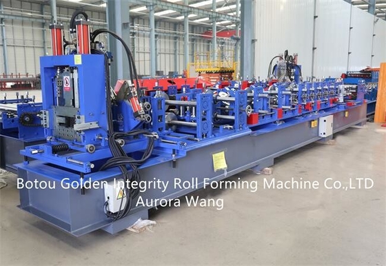 PLC Cz Purlin Forming Machine Steel Frame Purlin Making Machine