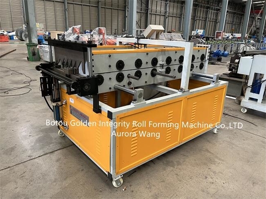 JCX Standing Seam Snap Lock Panel Machine 8 Rows Roller Station
