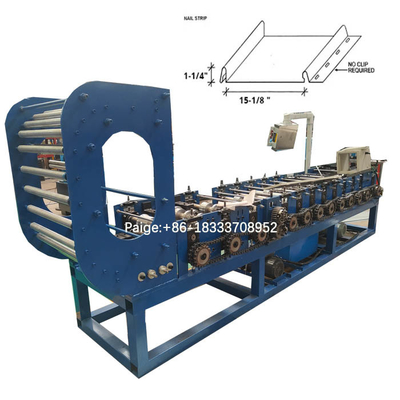 Vehicle Mounted Standing Seam Roll Forming Machine 2.2KW Hydraulic Cutting