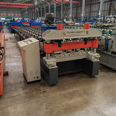 Steel Metal Composite Floor Deck Machine High Precision Within 1.5mm