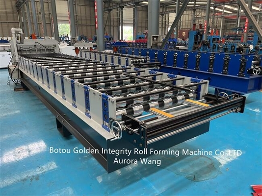 Building Material Metal Glazed Tile Machine 5-6m/Min High Speed