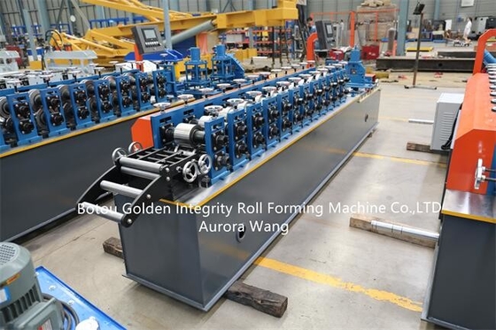 45m/Min C Stud Roll Forming Machine 2.3KW Sevo Tracking Cutting