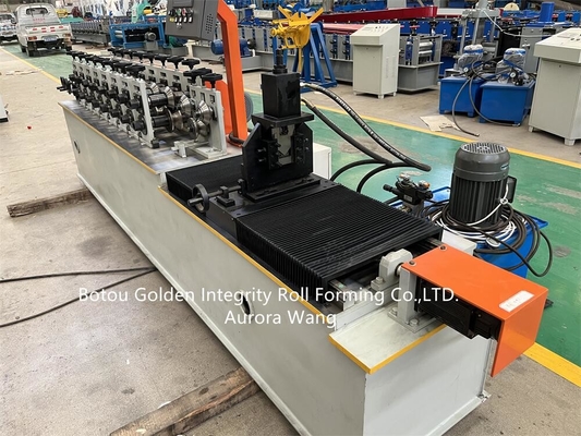 C U Profiles Shape Keel Roll Forming Machine 0.3-1.2mm Galvanized Steel