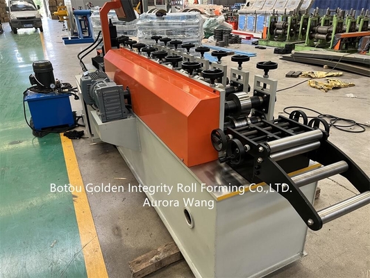 C U Profiles Shape Keel Roll Forming Machine 0.3-1.2mm Galvanized Steel