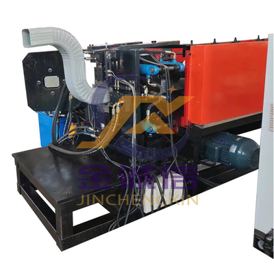 Color Steel Downspout Roll Forming Machine , Full Automatic Downspout Elbow Machine