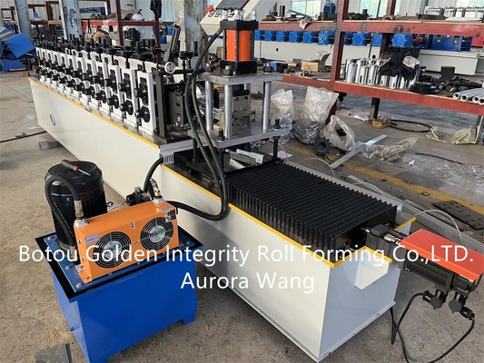 Fast Speed Stud And Track Machine ISO9001 CE Steel Stud Making Machine