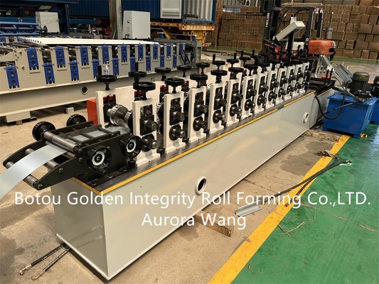 Drywall Plasterboard Stud Roll Forming Machine PLC Detla System