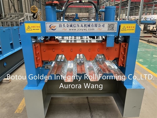 JCX Floor Decking Roll Forming Machine PLC Detla Control  System