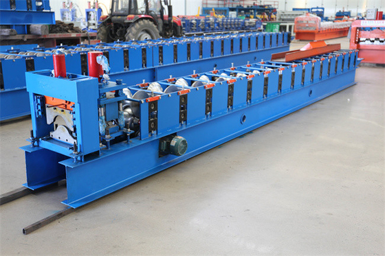 Galvanized high speed roof ridge cap roll forming machine tile making machinery