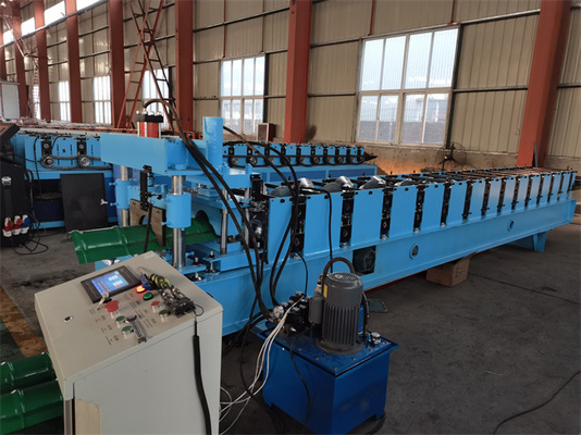 Galvanized high speed roof ridge cap roll forming machine tile making machinery