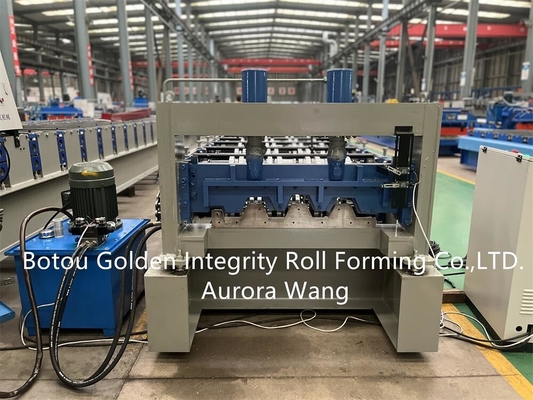 galvanized steel coil Floor Deck Forming Machine 380V 50Hz 3 phase