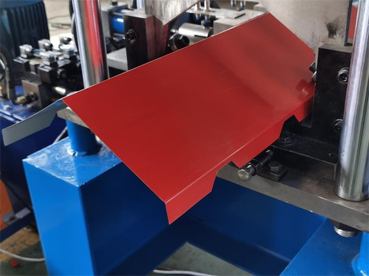 Aluzinc fully automatic Roof ridge cap roll forming machine high speed used for roof panel