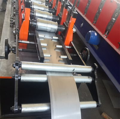 Galvanized Steel Shutter Door Forming Machine Hydraulic Cutting