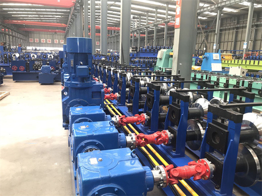 Gearbox W Shaped Highway Guardrail Forming Machine 380V For Road​